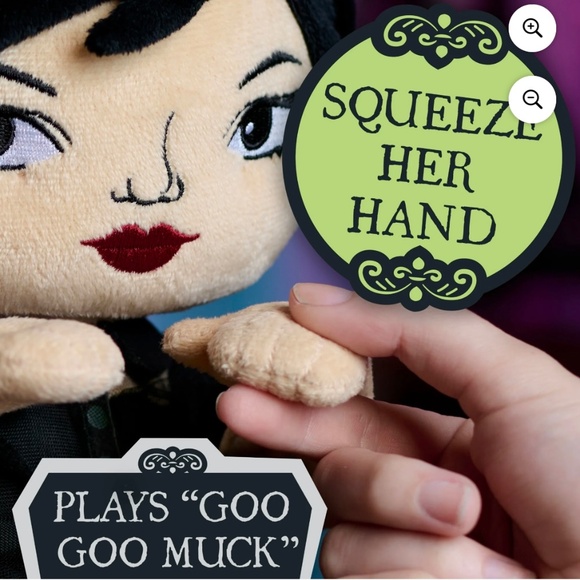 Wednesday Plush Doll - Picture 2 of 4